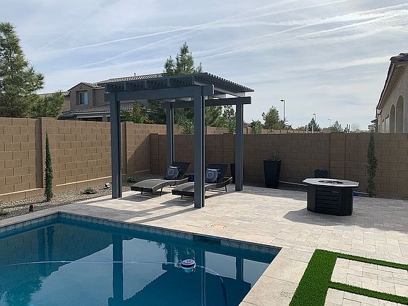 Ramada and fire pit
