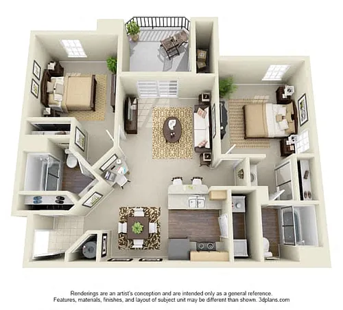 Floor plan The Belford_Classic