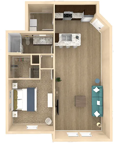 Floor plan Sanctuary