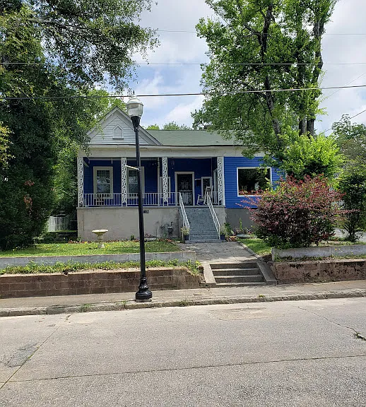 Front of the house
