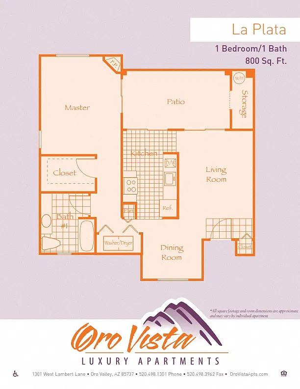 Floor plan La Plata