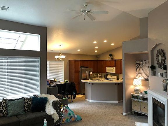 Portion of Living Room and Kitchen