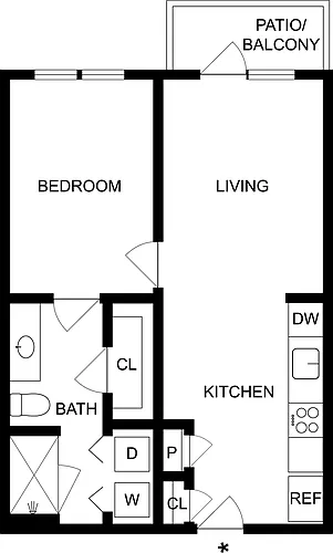 Floor plan A1D