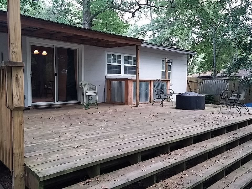 Large back deck