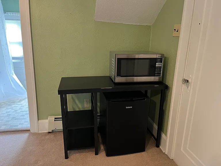 Kitchenette, new mini-fridge and microwave