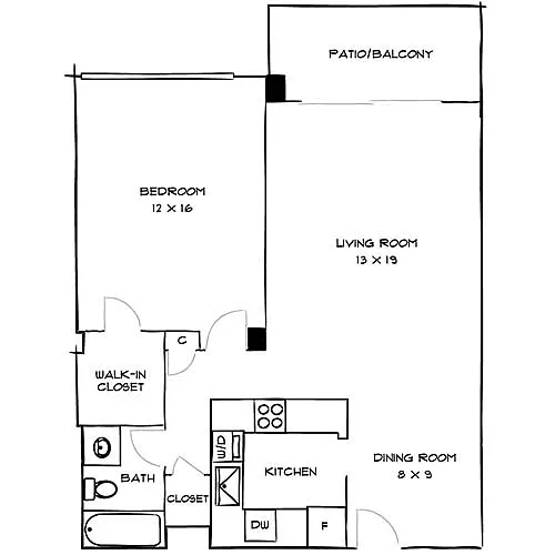 Floor plan Lenox C
