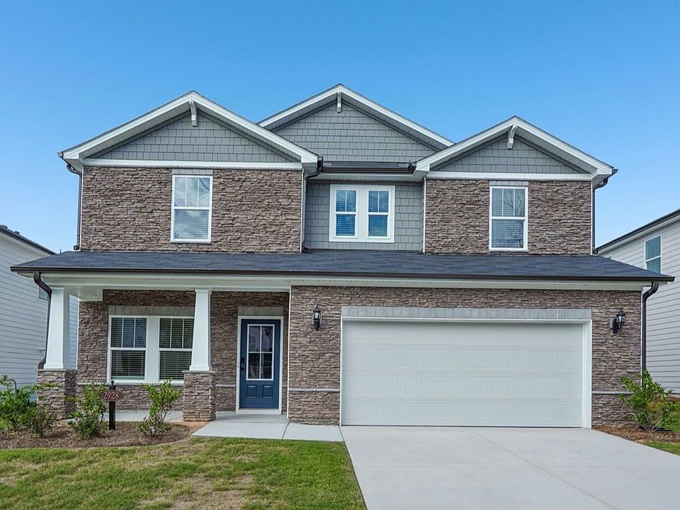 The Dakota floorplan with Elevation K modeled at Vines at Mill Creek.
