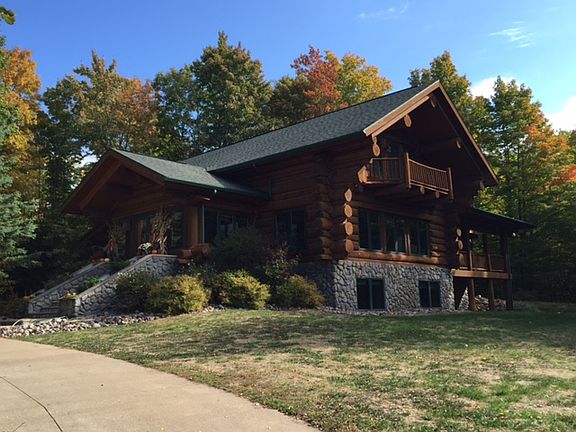 side view from driveway 
