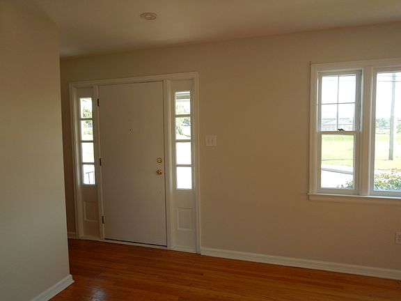 front door in living room