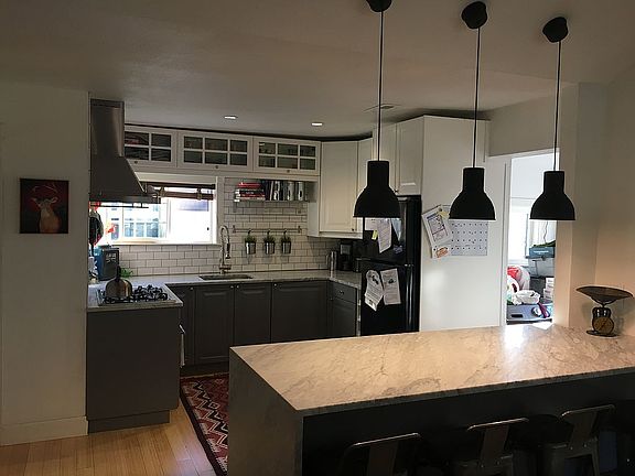 Remodeled kitchen