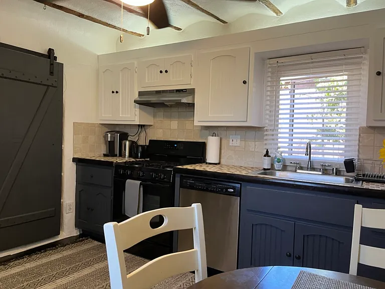 Dining and Kitchen.