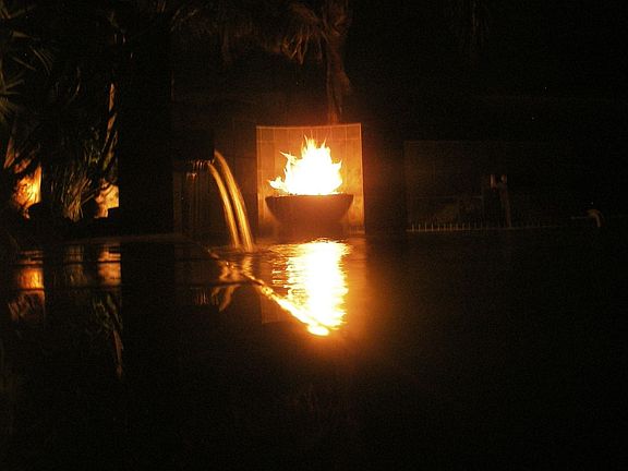 Water/Fire feature Pool