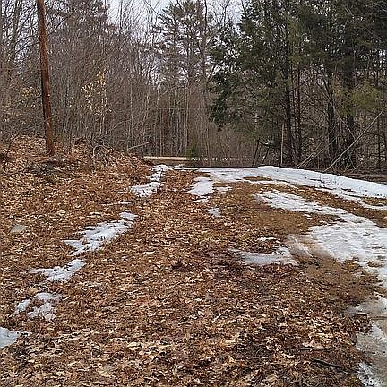 Driveway back down to road  