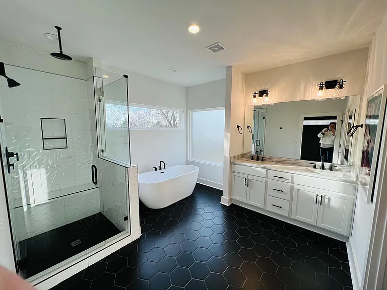Master bathroom