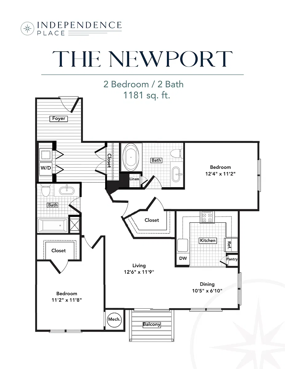 Floor plan The Newport