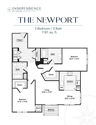 Floor plan The Newport