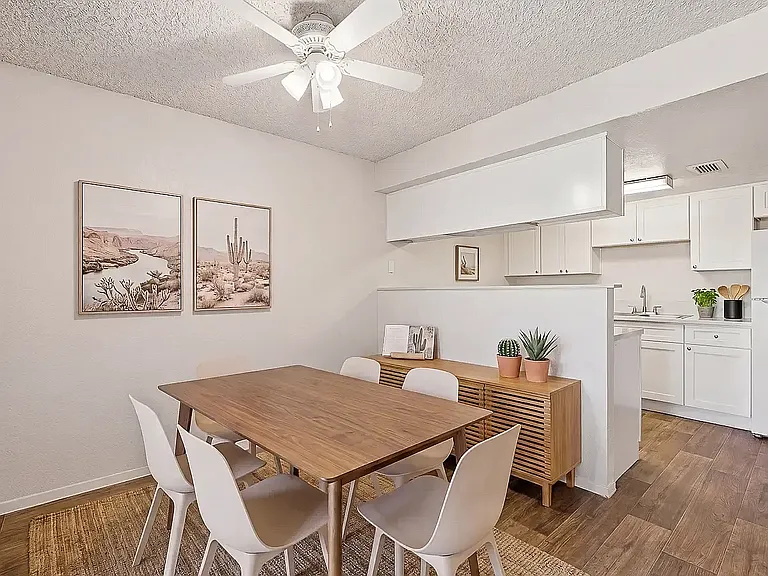 Renovated Apartment Dining Area