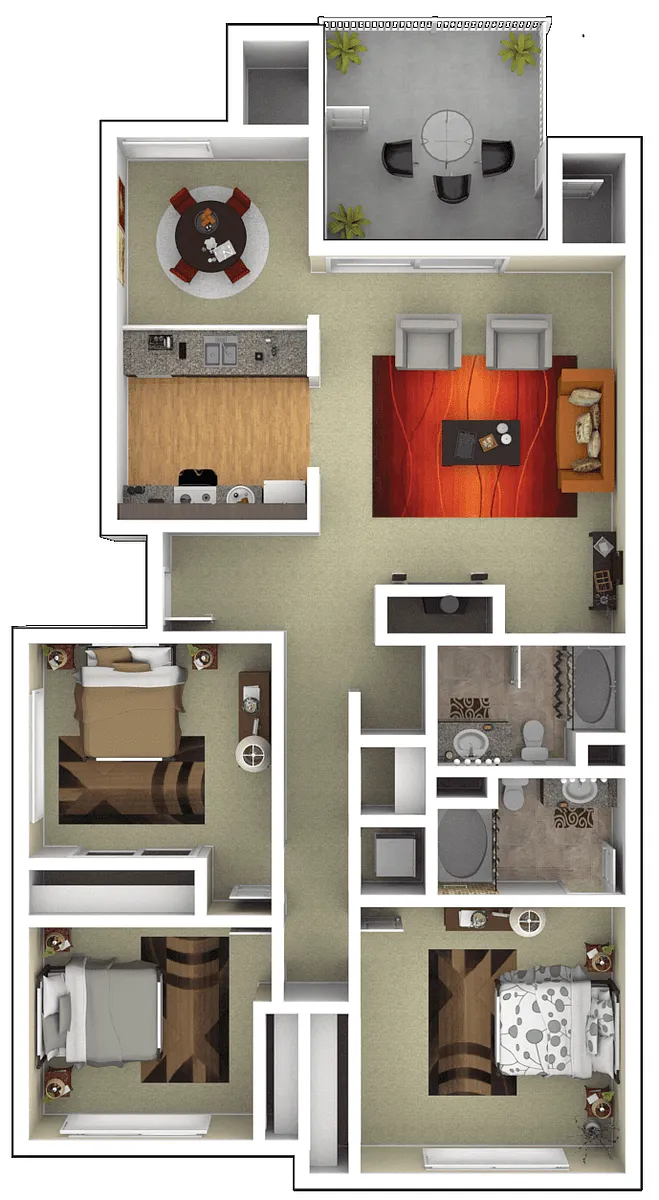 Floor plan Residence 6 Luxury