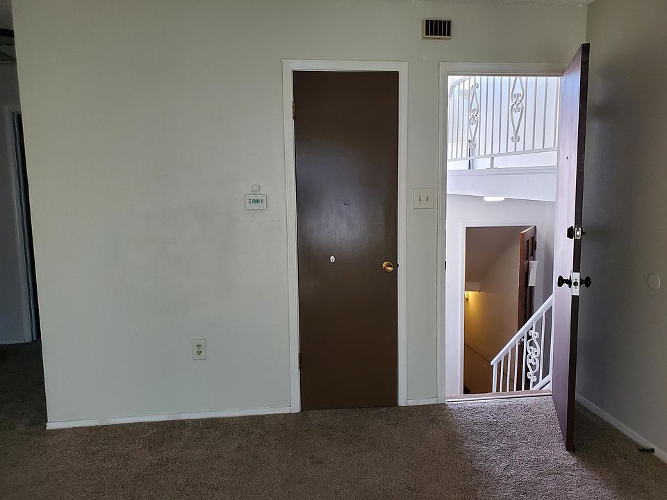 Entry and closet in living room