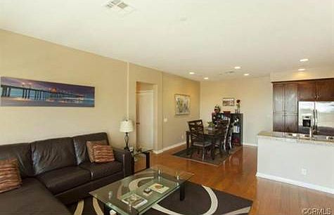 The spacious great room has an open feeling and is great for ent