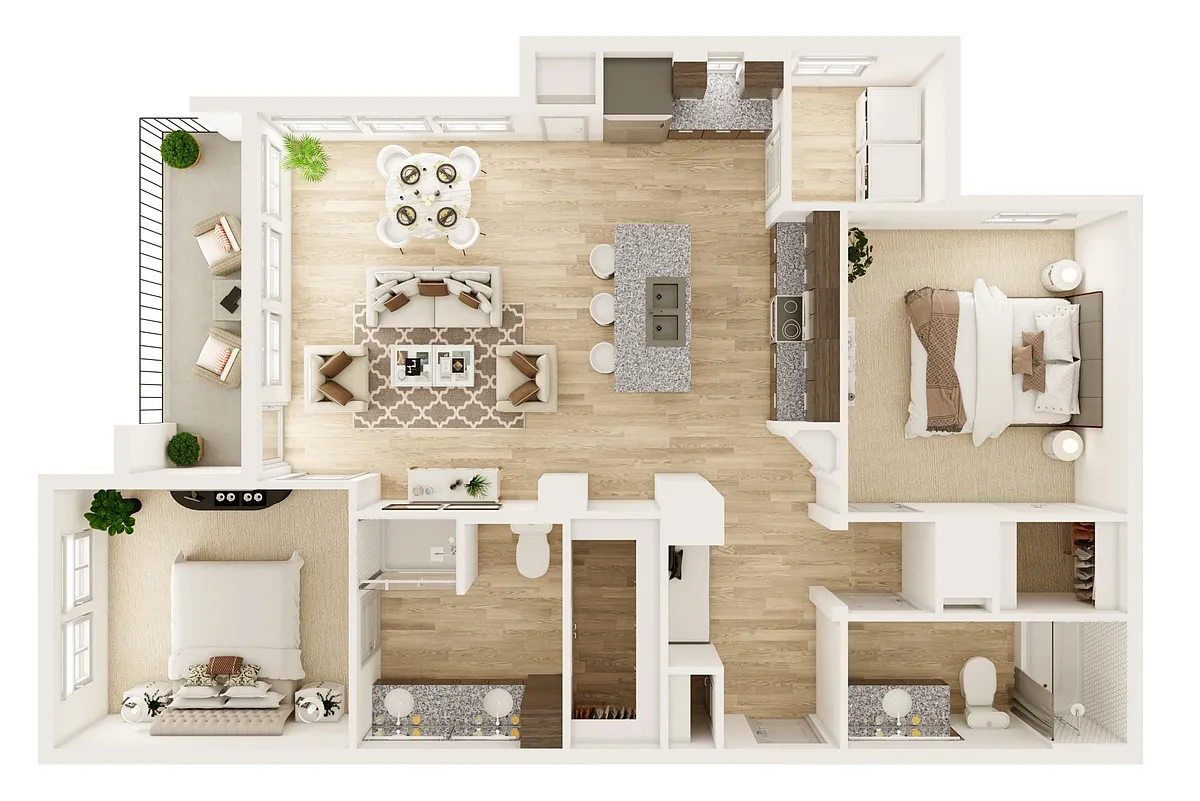 Floor plan B3