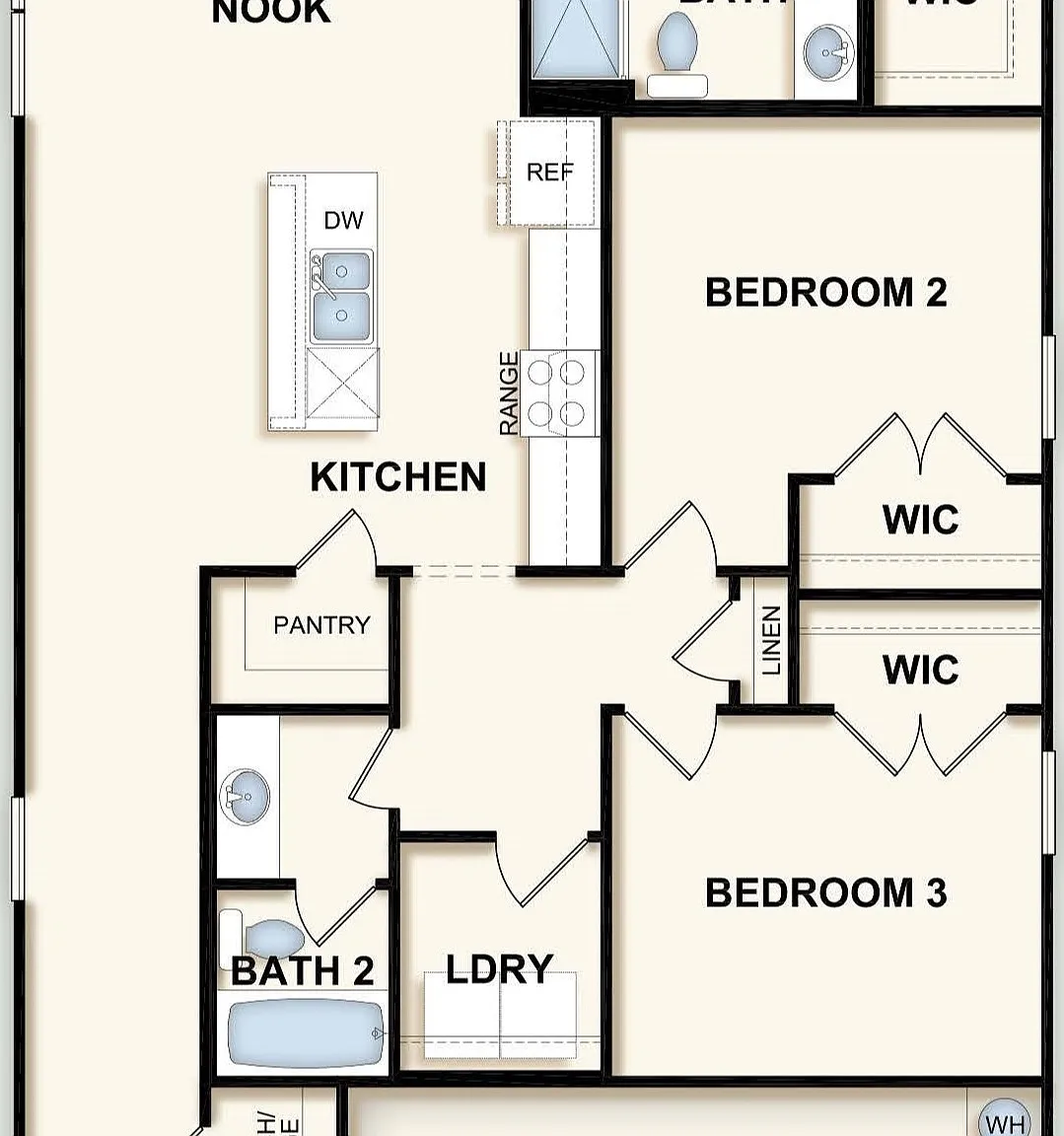 3 bed, 2.0 bath, 1588 sqft, $2,475 — Photo 2