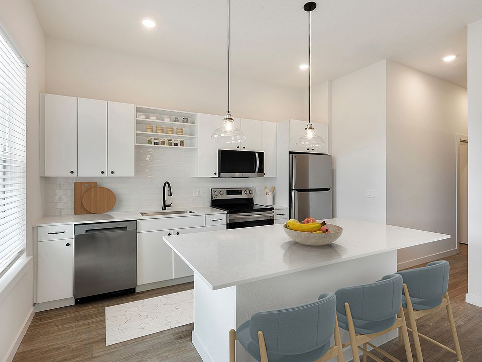 Staged Alcove Kitchen