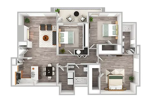 Floor plan Warwick