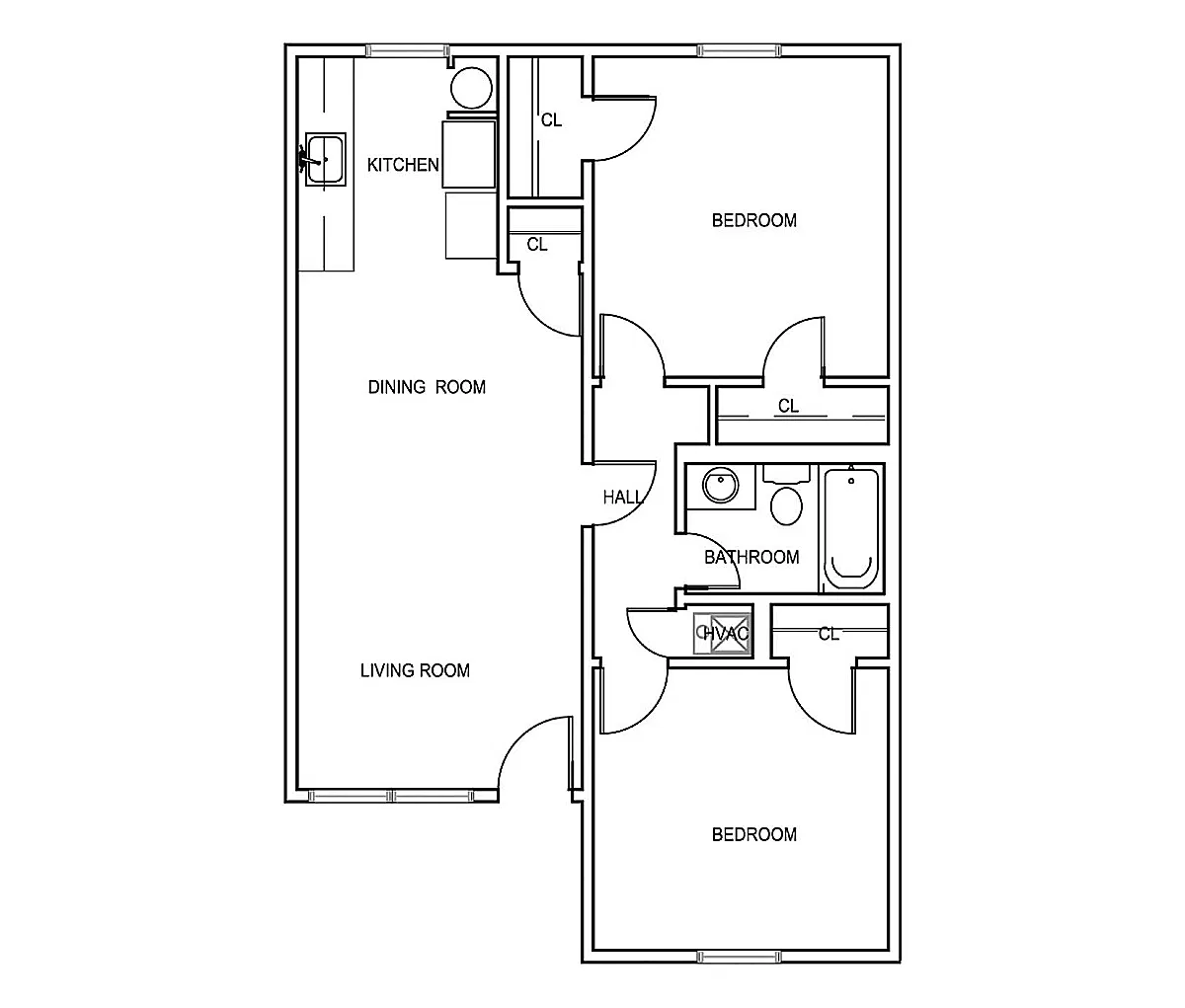 Floor plan 2X1
