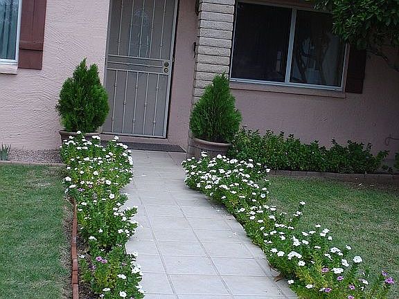 front walkway