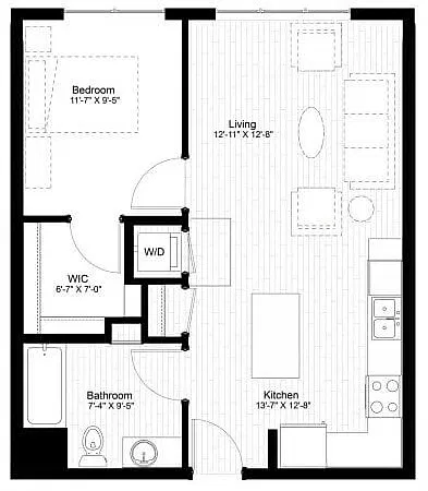 Floor plan A1-Affordable