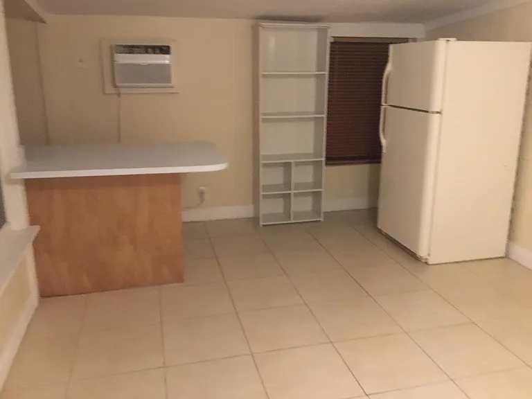 Kitchen and living space