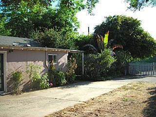 Side view of main home