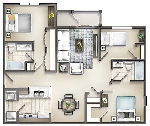 Floor plan The Daytona