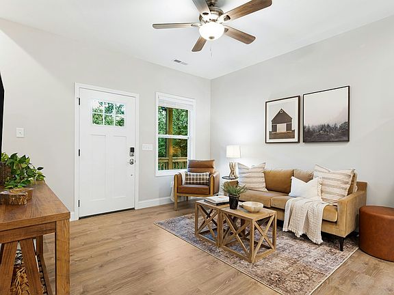 Generous living room with included fiber internet, bring your logins