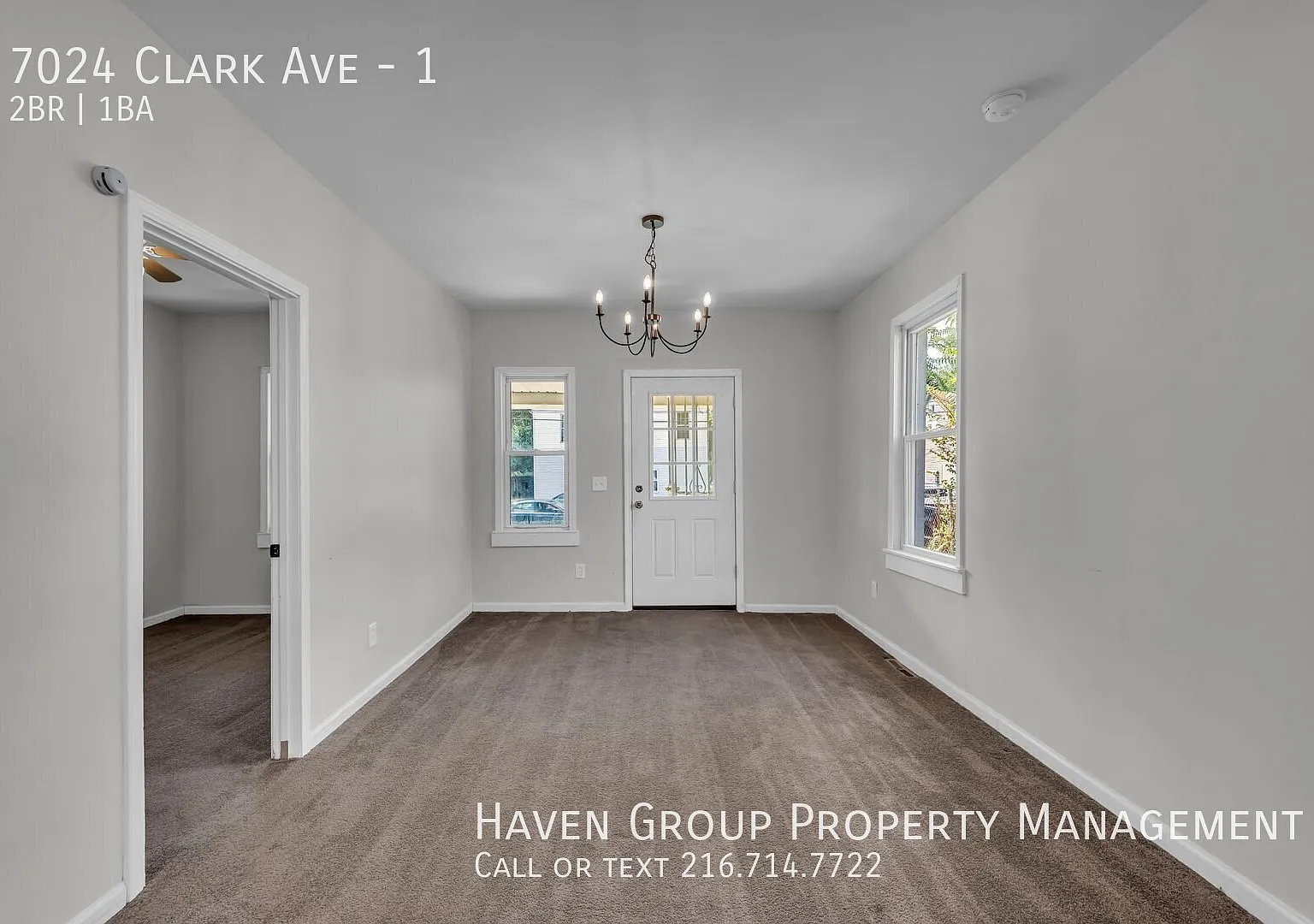 7024 Clark Ave | Unit 1, Cleveland, OH 44102 - Spacious 2-bed 1-bath multi-family home! — Photo 3