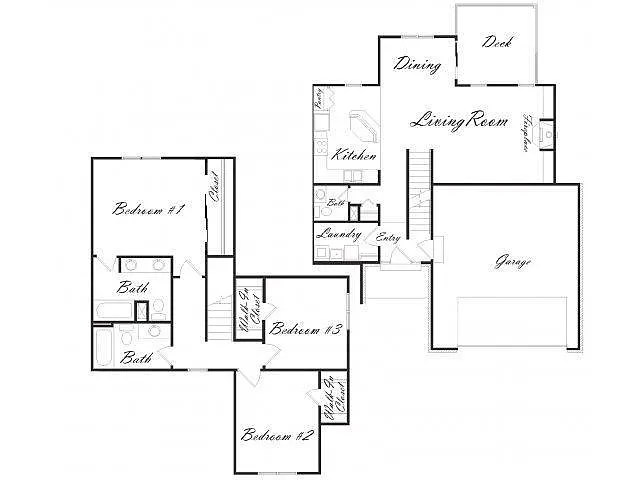 Floor plan Pearl (Duplex)