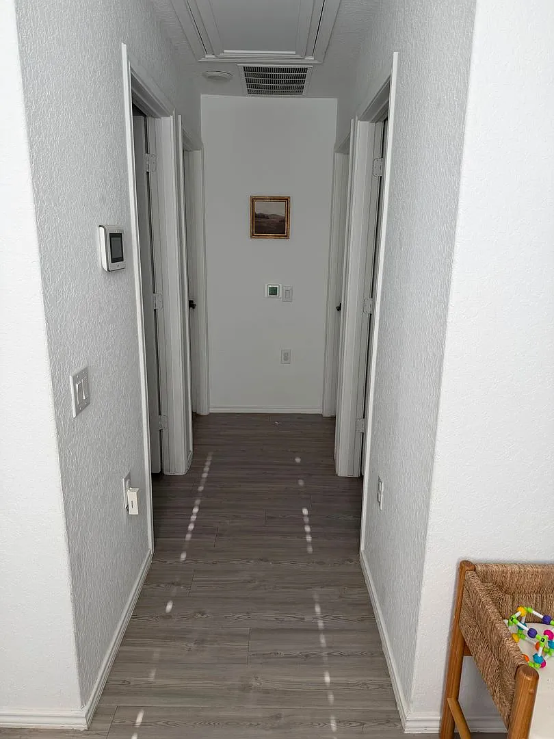 Full appliance package included: washer dryer and updated digital refrigerator! — Photo 3