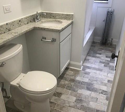 Updated Bathroom features