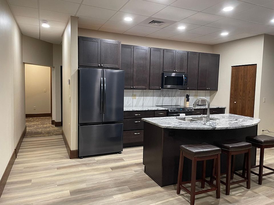 Large open kitchen