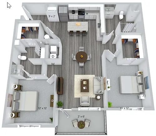 Floor plan Hamilton