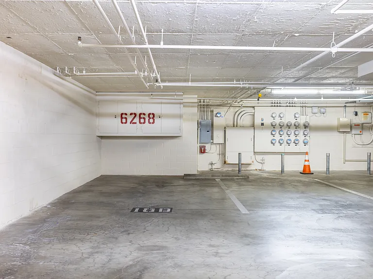 2 covered assigned parking spots and storage