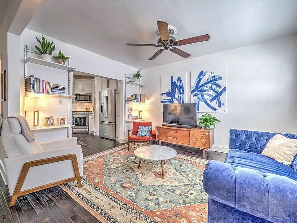 Walk into an open living room
