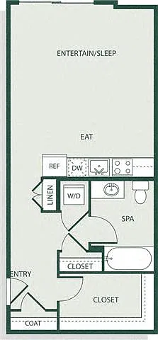 Floor plan S1C