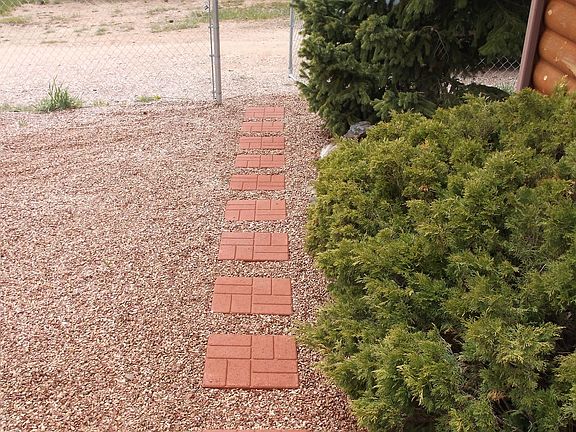 Walkway in front