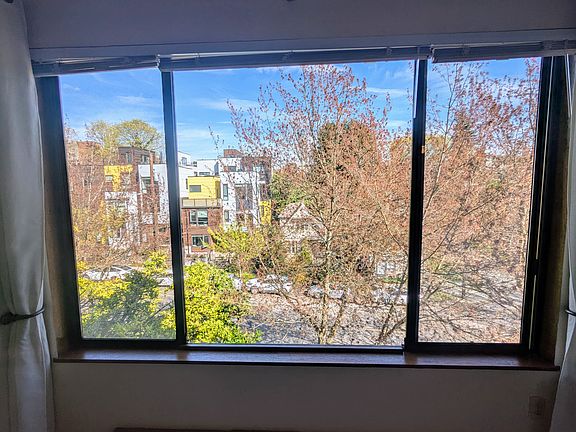 View out 3rd floor living room window