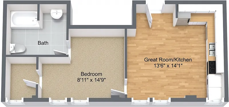 Floor plan The Jackson
