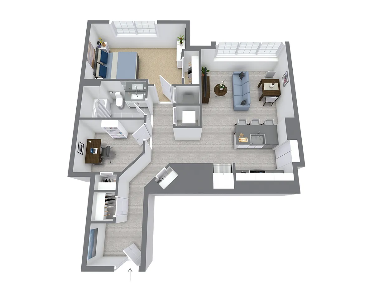Floor plan C6