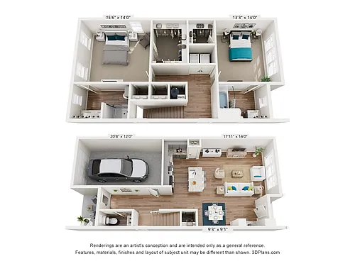 Floor plan The Majesty Townhome