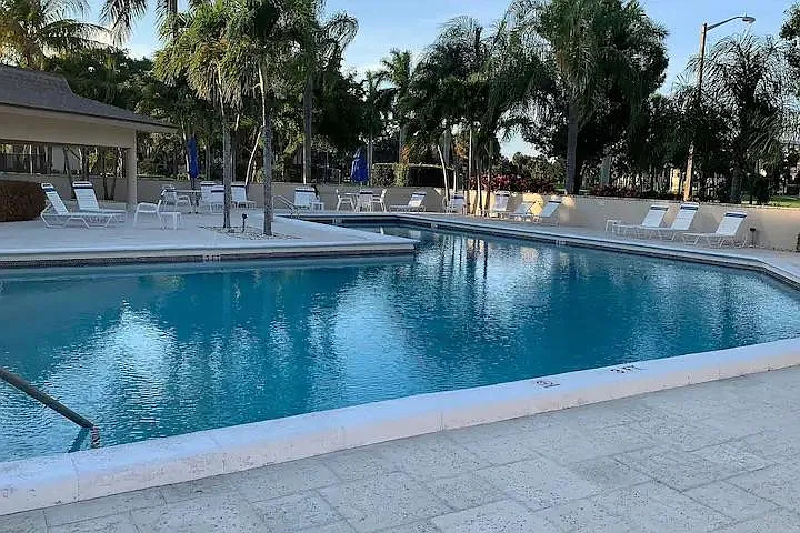 heated pool